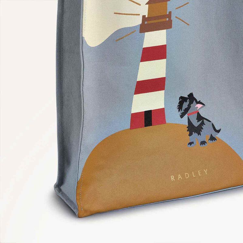 Radley Lighthouse Medium Open Top Tote image number 3